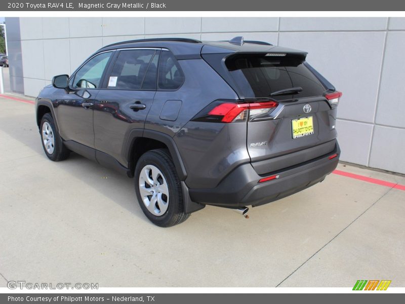 Magnetic Gray Metallic / Black 2020 Toyota RAV4 LE