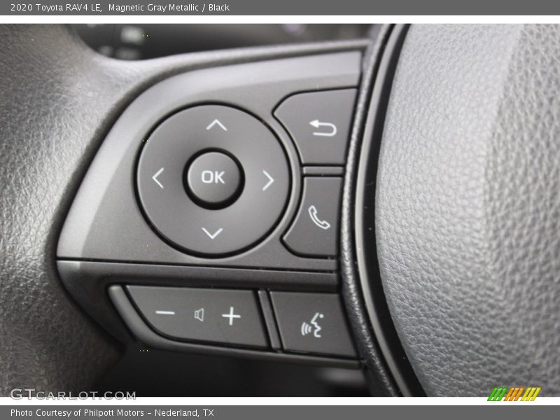 Magnetic Gray Metallic / Black 2020 Toyota RAV4 LE