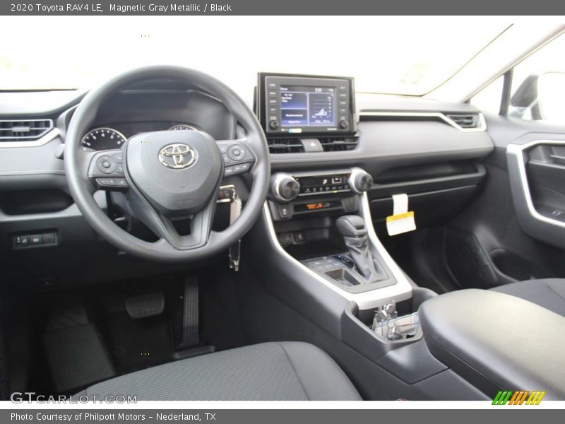 Magnetic Gray Metallic / Black 2020 Toyota RAV4 LE