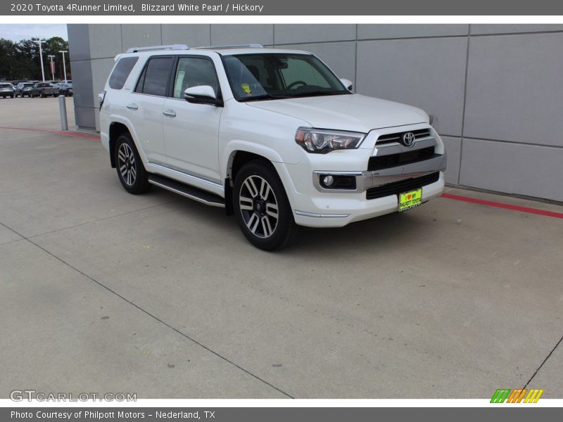 Blizzard White Pearl / Hickory 2020 Toyota 4Runner Limited