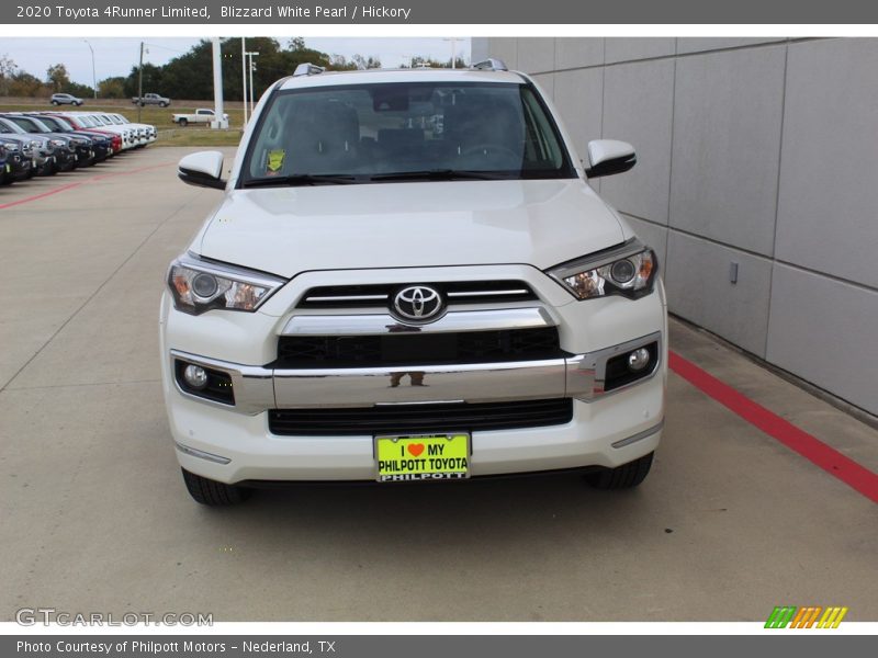 Blizzard White Pearl / Hickory 2020 Toyota 4Runner Limited