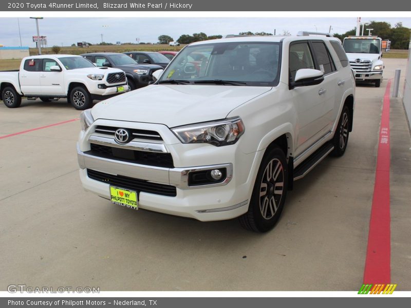 Blizzard White Pearl / Hickory 2020 Toyota 4Runner Limited