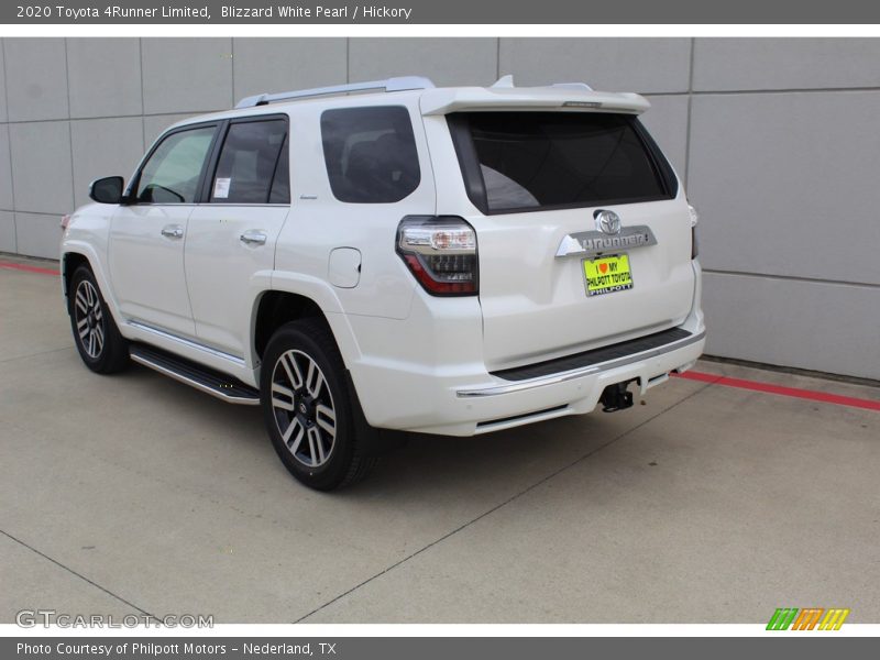 Blizzard White Pearl / Hickory 2020 Toyota 4Runner Limited