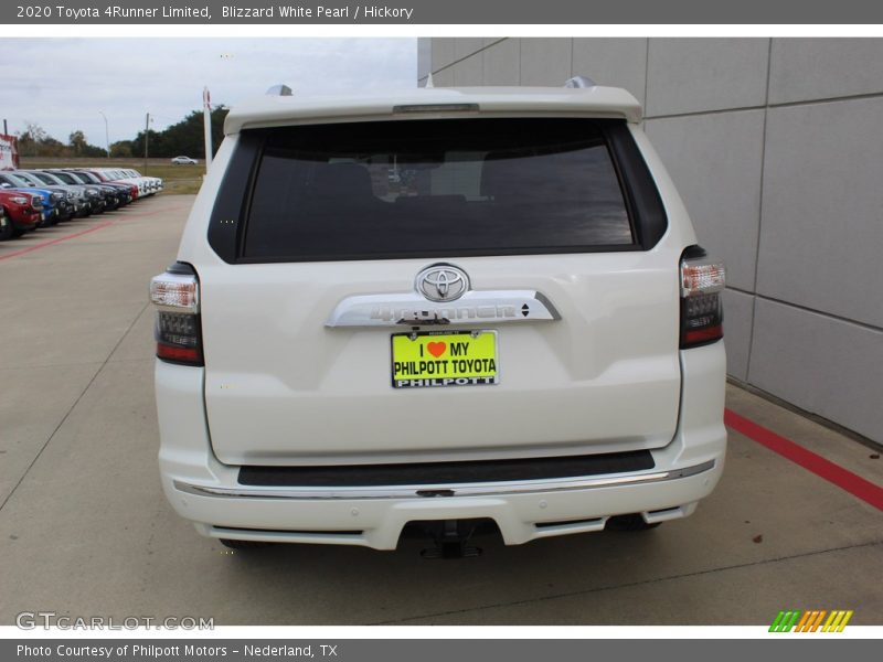 Blizzard White Pearl / Hickory 2020 Toyota 4Runner Limited