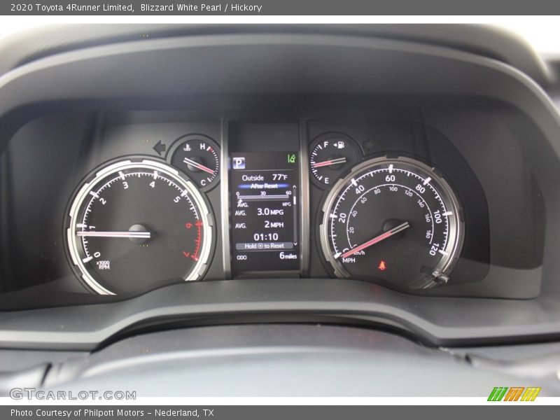 Blizzard White Pearl / Hickory 2020 Toyota 4Runner Limited