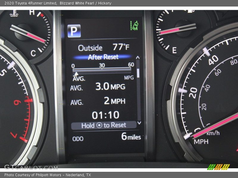 Blizzard White Pearl / Hickory 2020 Toyota 4Runner Limited