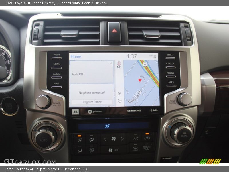 Blizzard White Pearl / Hickory 2020 Toyota 4Runner Limited