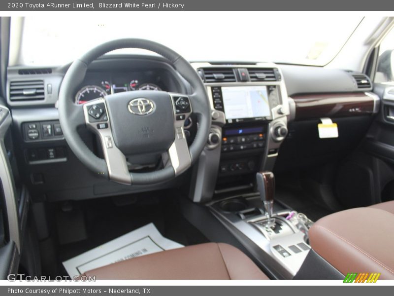 Blizzard White Pearl / Hickory 2020 Toyota 4Runner Limited