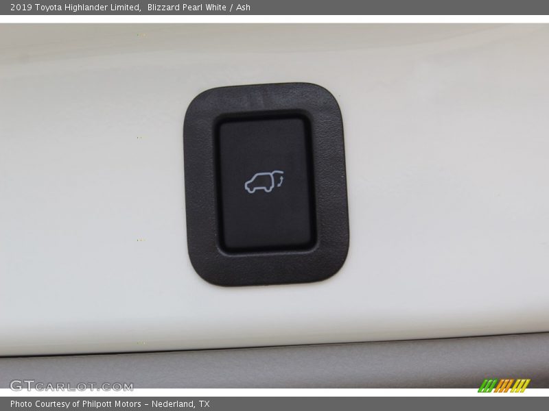 Blizzard Pearl White / Ash 2019 Toyota Highlander Limited
