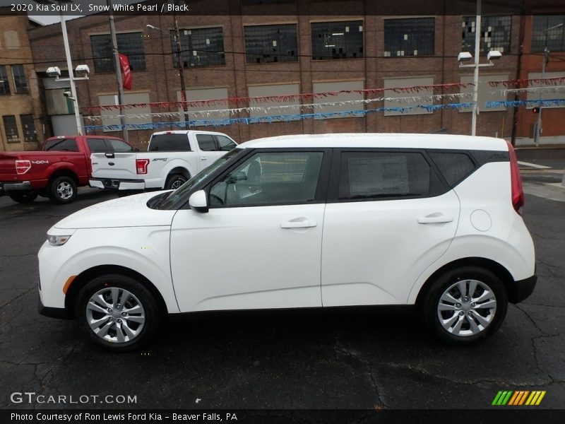 Snow White Pearl / Black 2020 Kia Soul LX