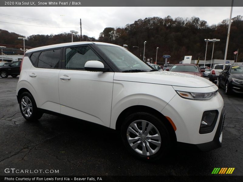 Snow White Pearl / Black 2020 Kia Soul LX