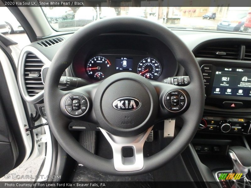 Snow White Pearl / Black 2020 Kia Soul LX