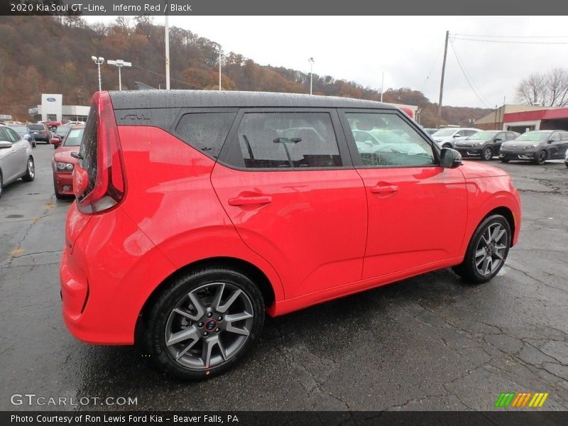 Inferno Red / Black 2020 Kia Soul GT-Line