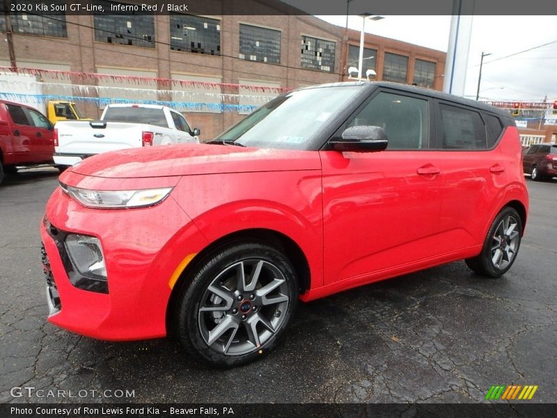 Inferno Red / Black 2020 Kia Soul GT-Line