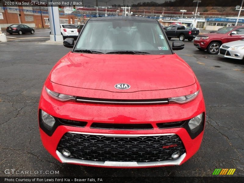 Inferno Red / Black 2020 Kia Soul GT-Line