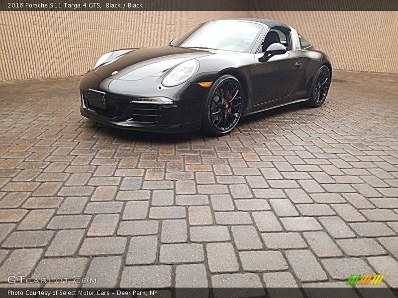 Black / Black 2016 Porsche 911 Targa 4 GTS