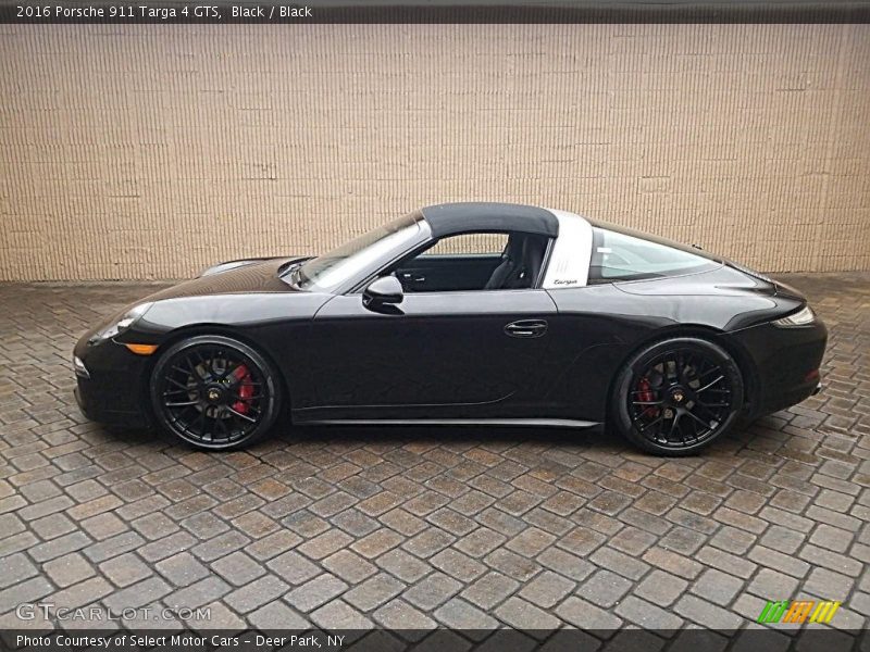  2016 911 Targa 4 GTS Black