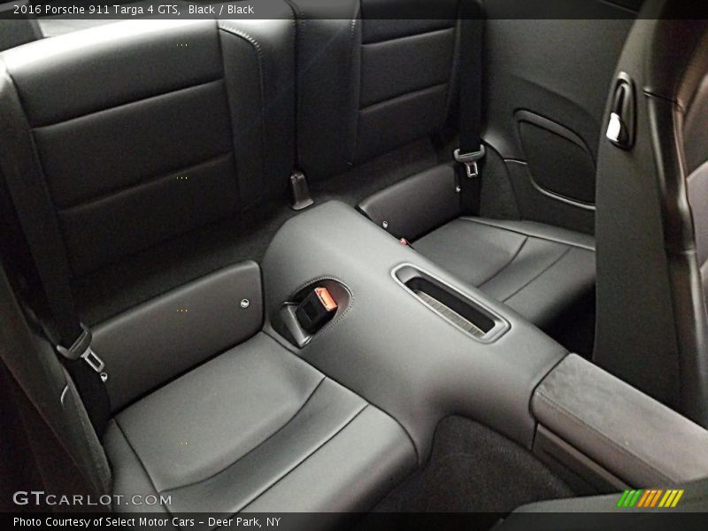 Rear Seat of 2016 911 Targa 4 GTS