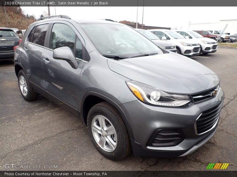 Satin Steel Metallic / Jet Black 2020 Chevrolet Trax LT AWD