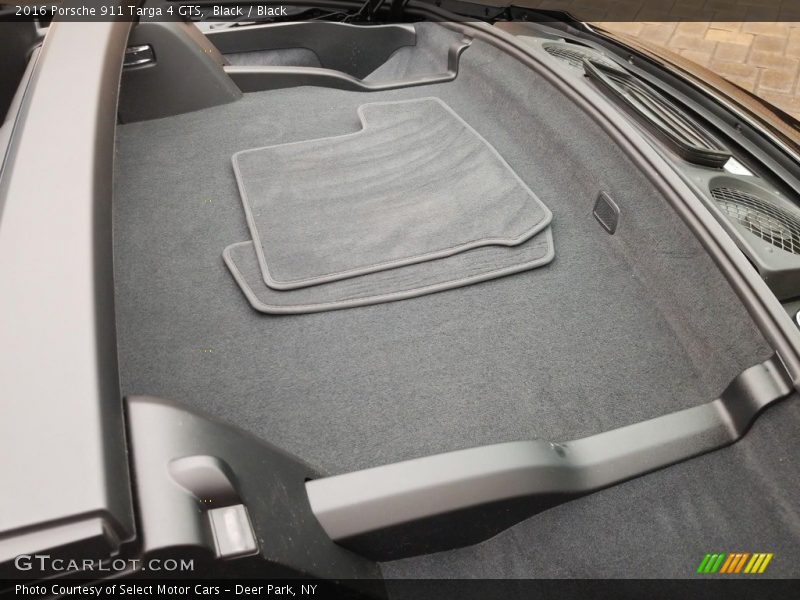  2016 911 Targa 4 GTS Trunk
