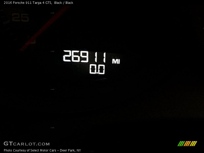 Black / Black 2016 Porsche 911 Targa 4 GTS