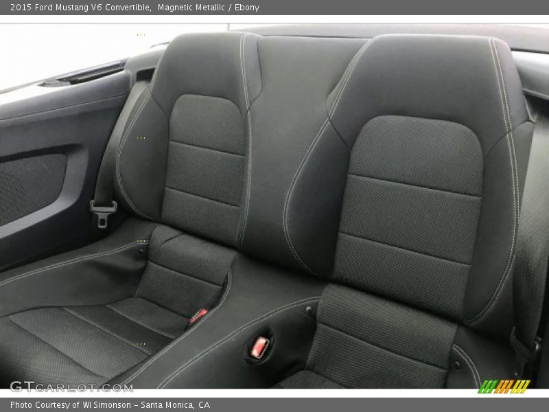 Magnetic Metallic / Ebony 2015 Ford Mustang V6 Convertible