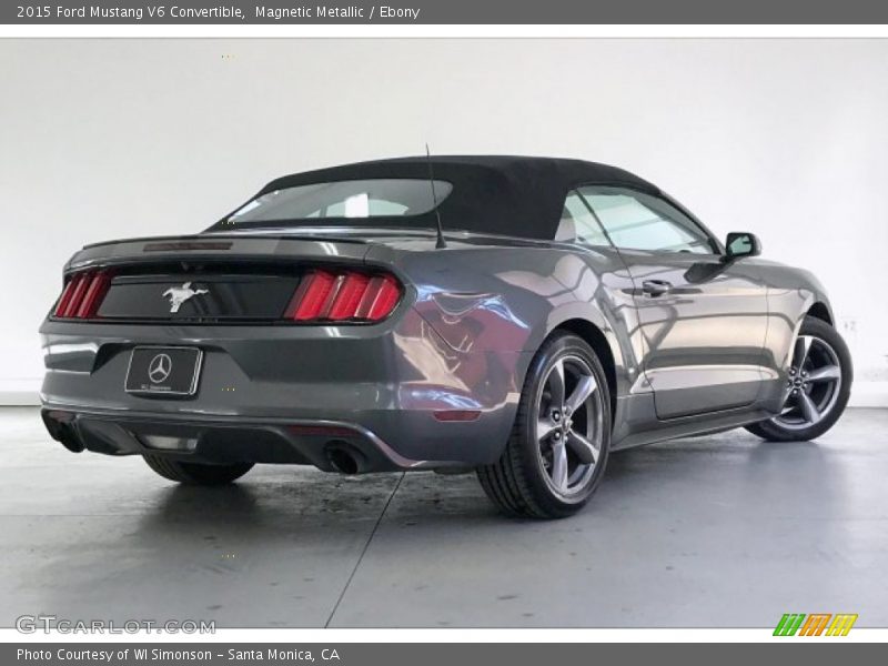 Magnetic Metallic / Ebony 2015 Ford Mustang V6 Convertible