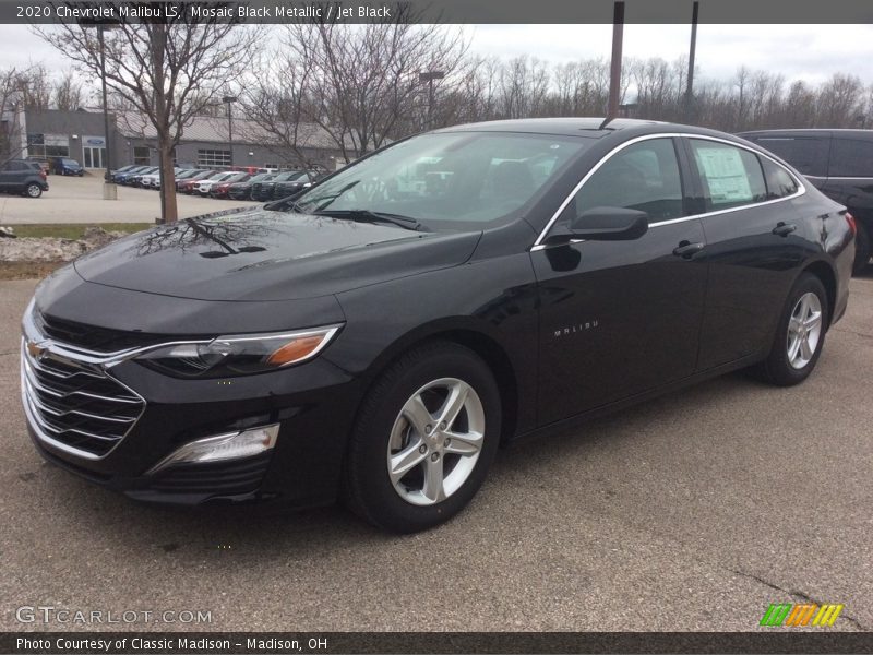 Mosaic Black Metallic / Jet Black 2020 Chevrolet Malibu LS