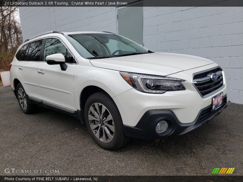 Crystal White Pearl / Java Brown 2019 Subaru Outback 3.6R Touring