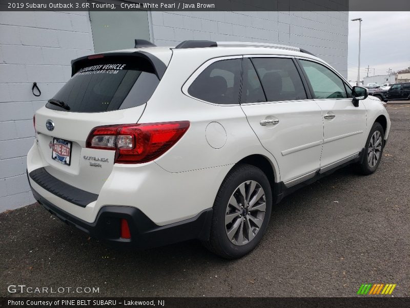 Crystal White Pearl / Java Brown 2019 Subaru Outback 3.6R Touring
