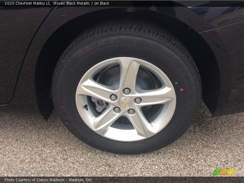 Mosaic Black Metallic / Jet Black 2020 Chevrolet Malibu LS