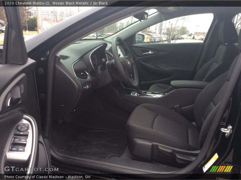 Mosaic Black Metallic / Jet Black 2020 Chevrolet Malibu LS