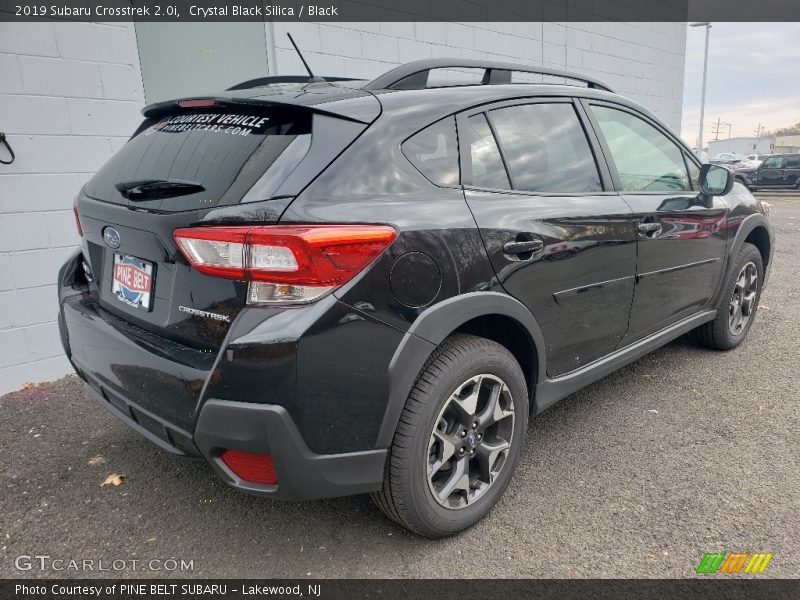 Crystal Black Silica / Black 2019 Subaru Crosstrek 2.0i