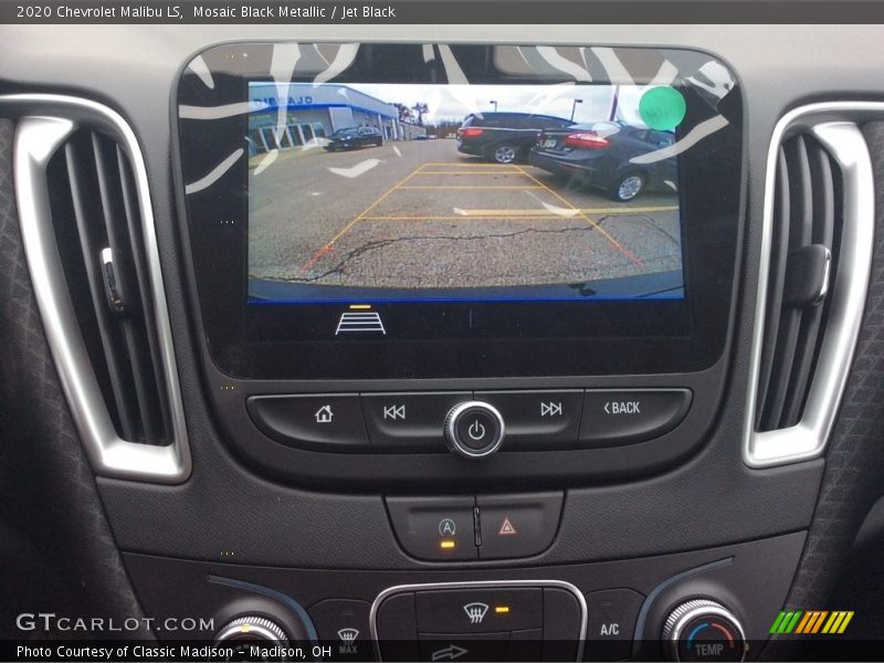 Mosaic Black Metallic / Jet Black 2020 Chevrolet Malibu LS