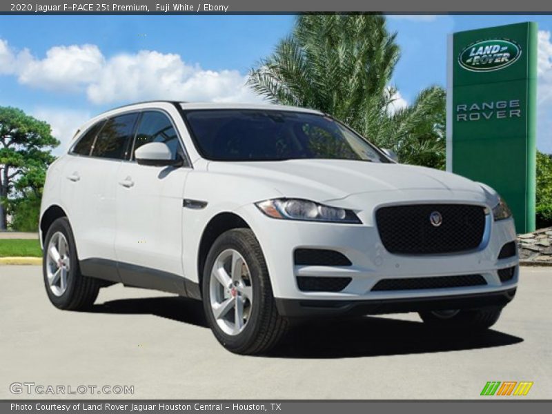 Fuji White / Ebony 2020 Jaguar F-PACE 25t Premium