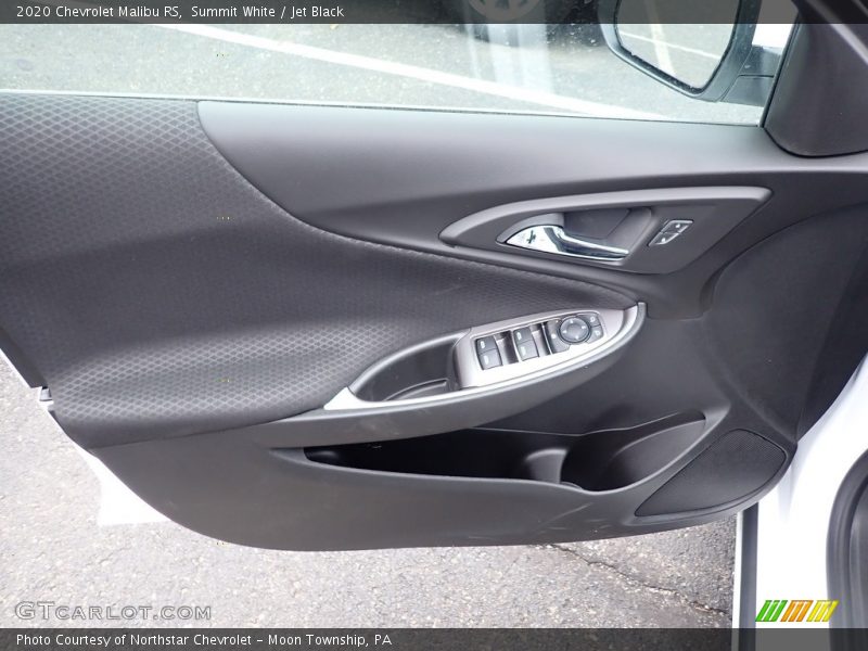 Summit White / Jet Black 2020 Chevrolet Malibu RS