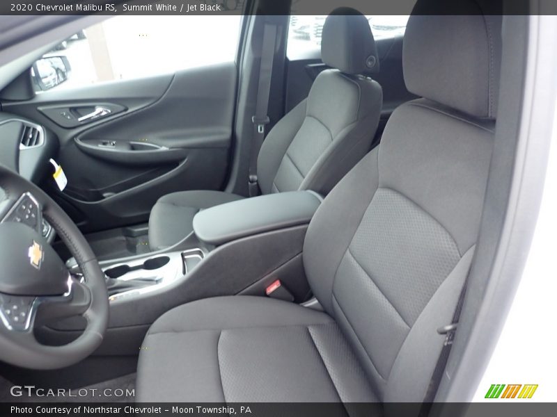 Summit White / Jet Black 2020 Chevrolet Malibu RS