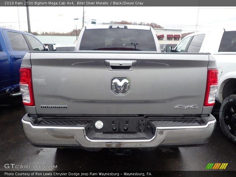Billet Silver Metallic / Black/Diesel Gray 2019 Ram 2500 Bighorn Mega Cab 4x4