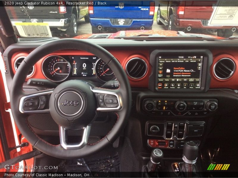 Firecracker Red / Black 2020 Jeep Gladiator Rubicon 4x4