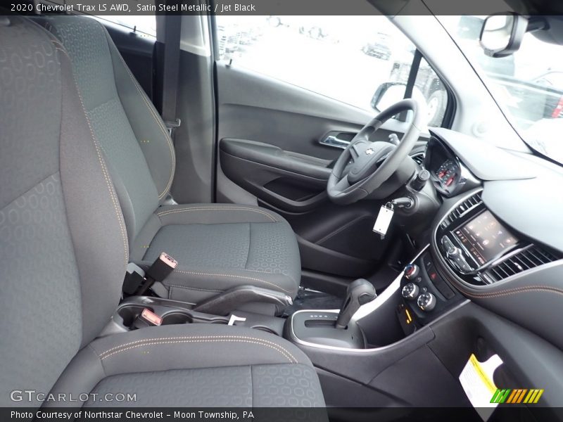 Satin Steel Metallic / Jet Black 2020 Chevrolet Trax LS AWD