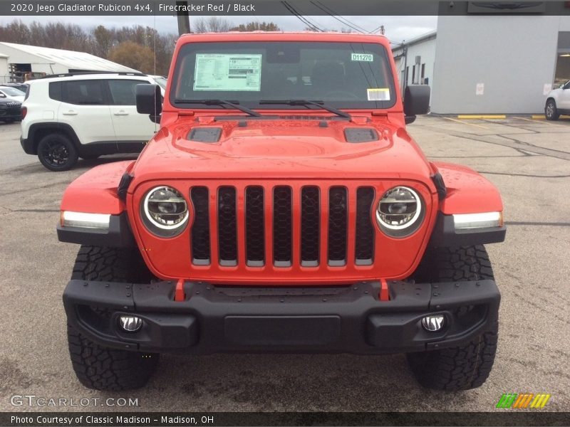 Firecracker Red / Black 2020 Jeep Gladiator Rubicon 4x4