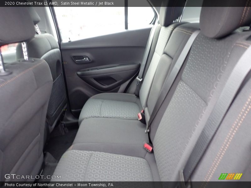 Satin Steel Metallic / Jet Black 2020 Chevrolet Trax LS AWD