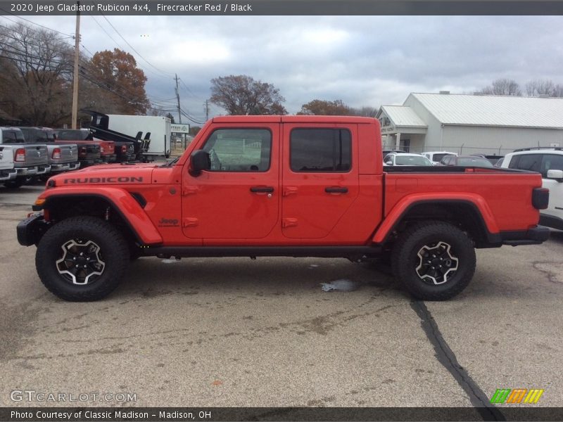 Firecracker Red / Black 2020 Jeep Gladiator Rubicon 4x4