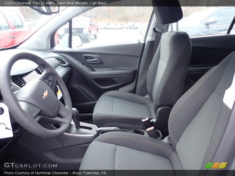 Satin Steel Metallic / Jet Black 2020 Chevrolet Trax LS AWD