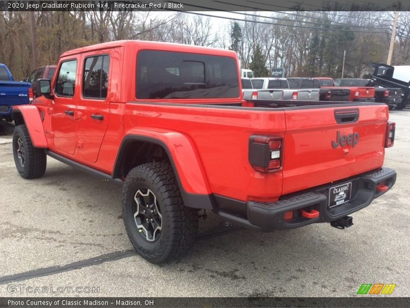 Firecracker Red / Black 2020 Jeep Gladiator Rubicon 4x4