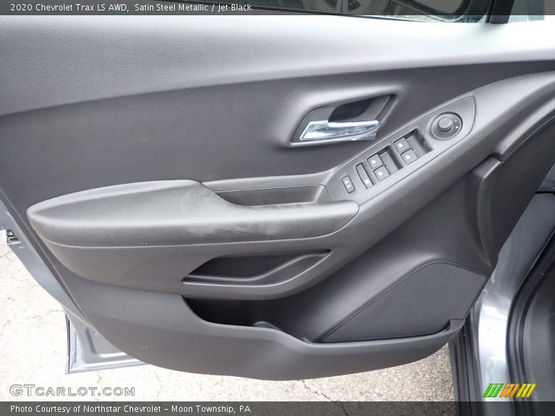 Satin Steel Metallic / Jet Black 2020 Chevrolet Trax LS AWD