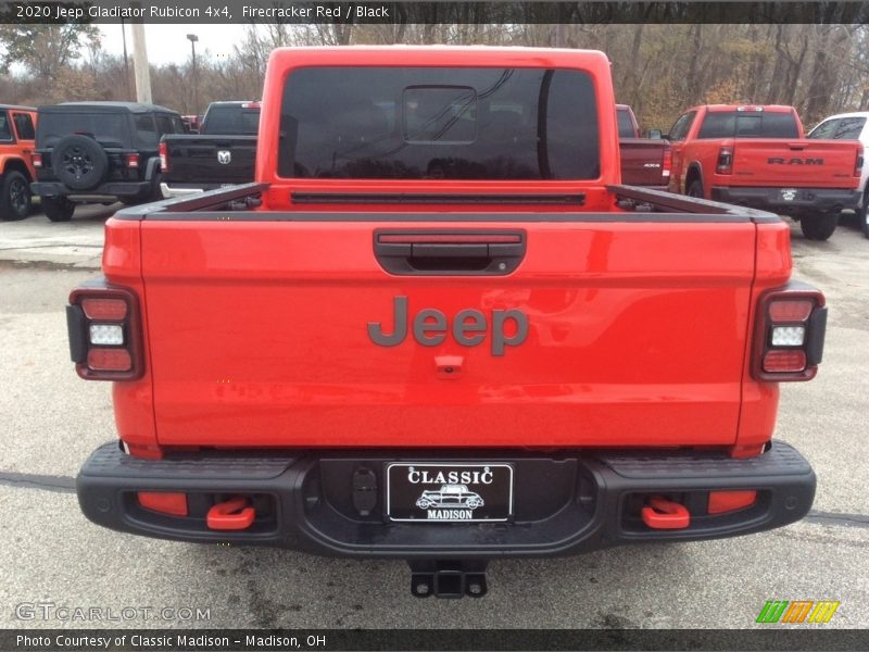 Firecracker Red / Black 2020 Jeep Gladiator Rubicon 4x4