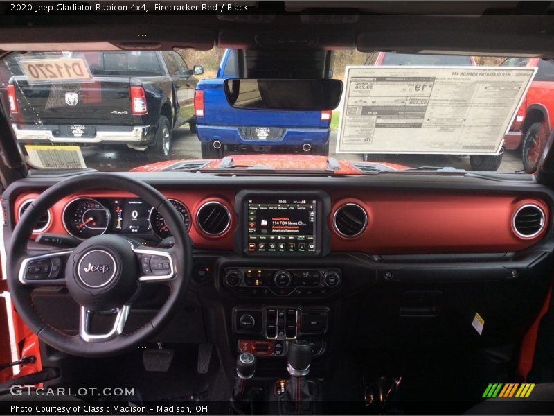 Firecracker Red / Black 2020 Jeep Gladiator Rubicon 4x4