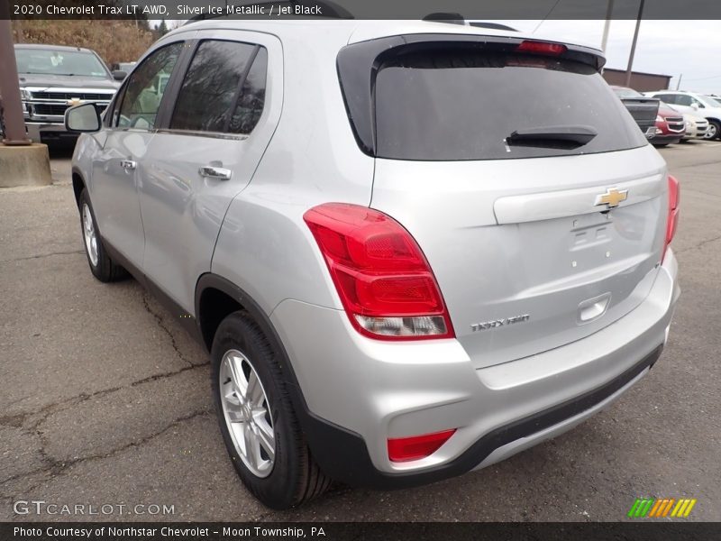 Silver Ice Metallic / Jet Black 2020 Chevrolet Trax LT AWD