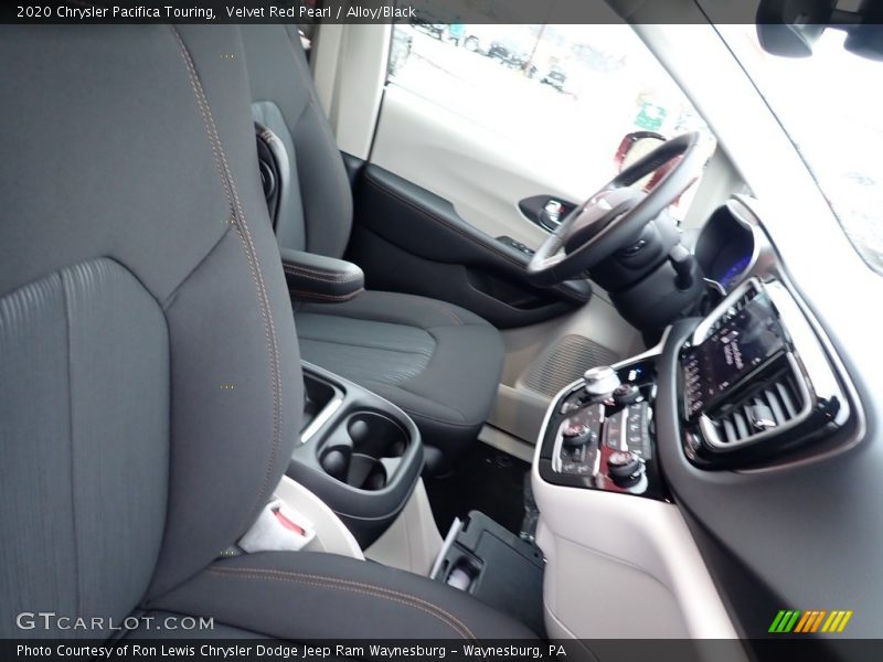 Velvet Red Pearl / Alloy/Black 2020 Chrysler Pacifica Touring